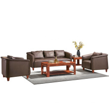 classical office Home furniture Genuine Leather sofa  1+1+3 seater sectional Sofas supplier